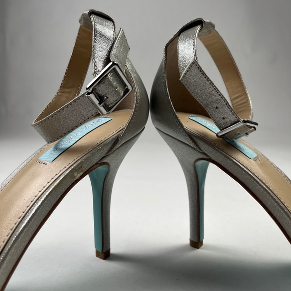 Betsey Johnson GINA Women's Stiletto Heels - Silver - Picture 11 of 16